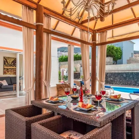 Tenerife Family Holiday With Private Heated Pool, Botanical Garden, Bbq & Fast Wifi By Holidays * Costa Adeje (Tenerife)